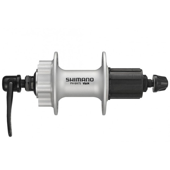 Втулка задняя Shimano Alivio FH-M475 (36 отв, 8/9 ск, 6-б, QR 166 мм)