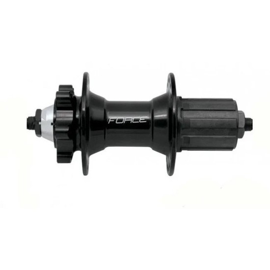 Втулка задняя Force, 6D-36, HG, под диск 6 отв., 36 отв., черный