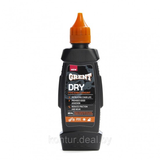 Цепная смазка для сухой погоды с тефлоном GRENT PTFE Dry Lube